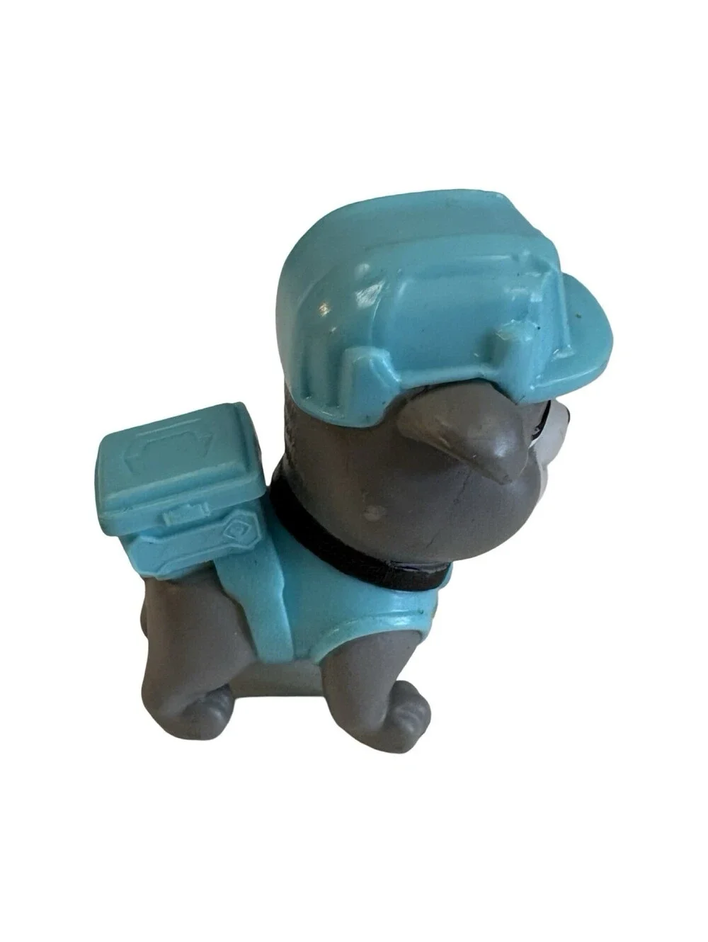 Paw Patrol Rubble & Crew Construction Motor Gray Bulldog Figure